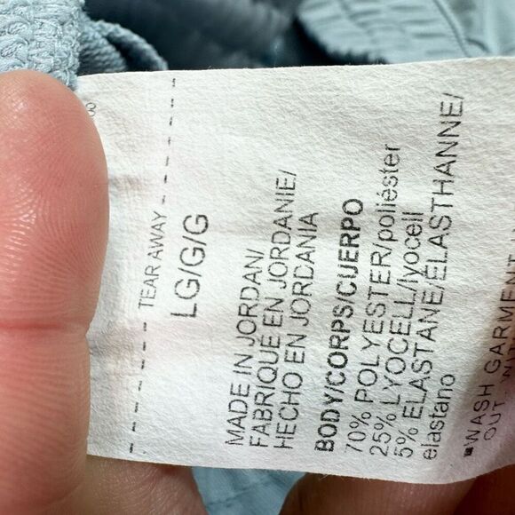 Under Armour Pants Womens Large Gray Solid Mid-Rise Wide-Leg Drawstrings NWT Cas - Picture 8 of 10